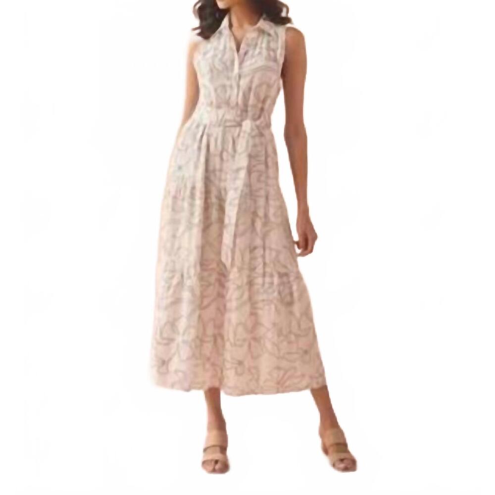 NEW OMIKA emeline maxi dress in uma coconut
